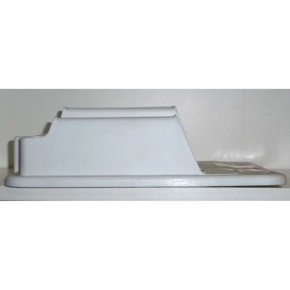 Vintage Rubbermaid WRAP & BAG Organizer 2310 White Plastic Foil Box Holder NOS